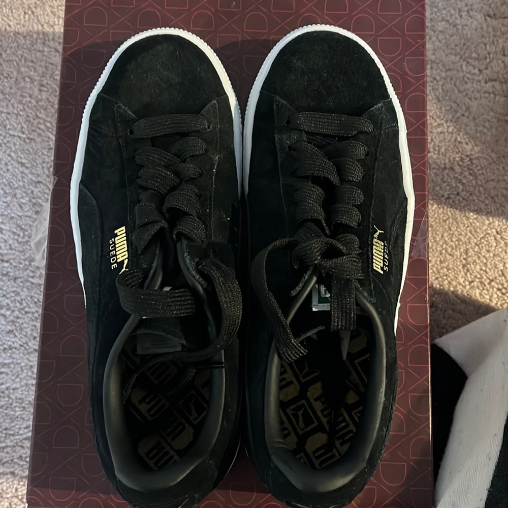 Puma suede sneakers